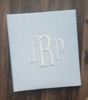 Baby Memory Book - Blue Silk (w/o Bow) by AP Creations in Tuscaloosa, paper gift detail photo 14