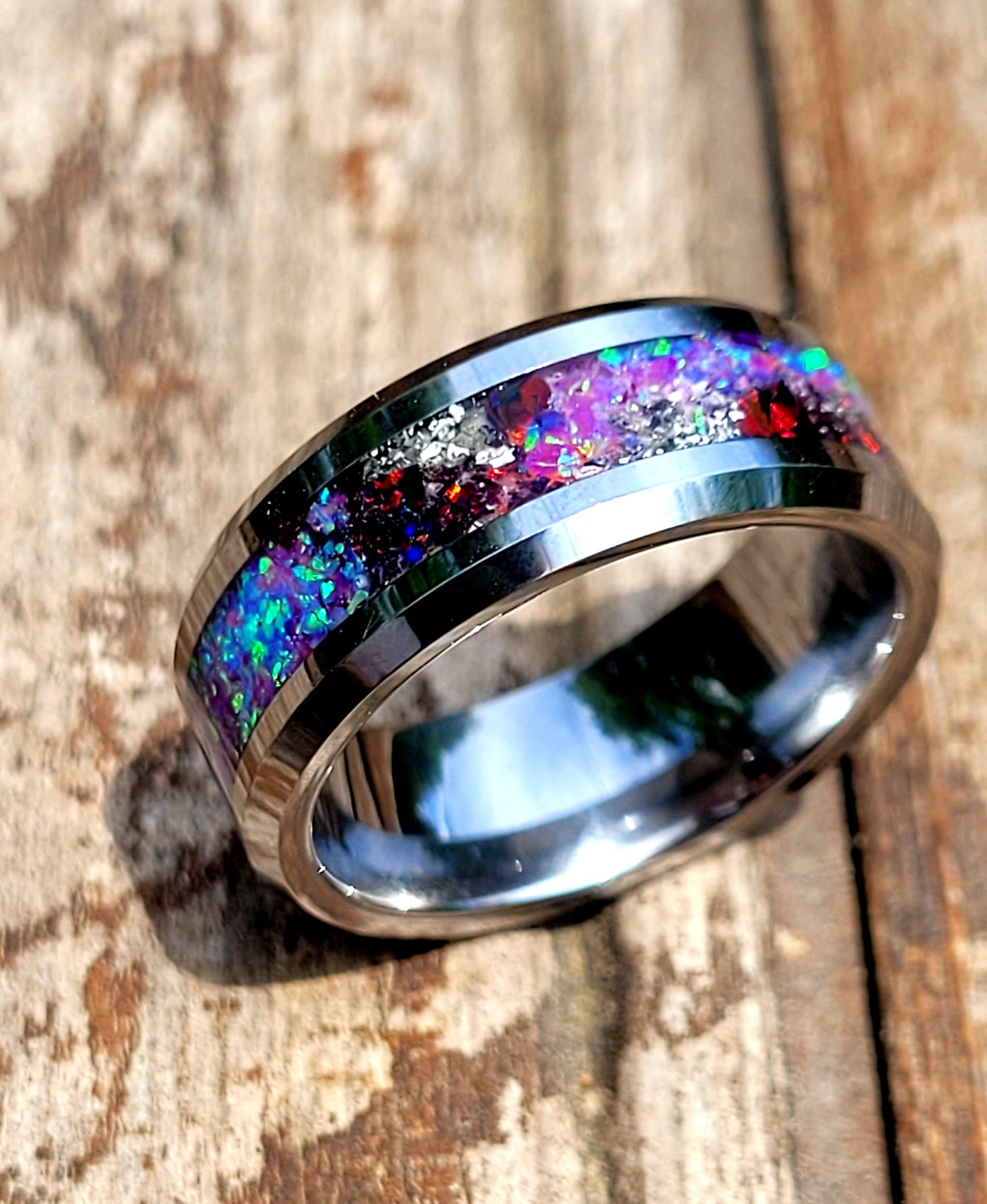 The Venus Memorial Ring by Cotton Street Art Company, handmade jewelry detail photo 6