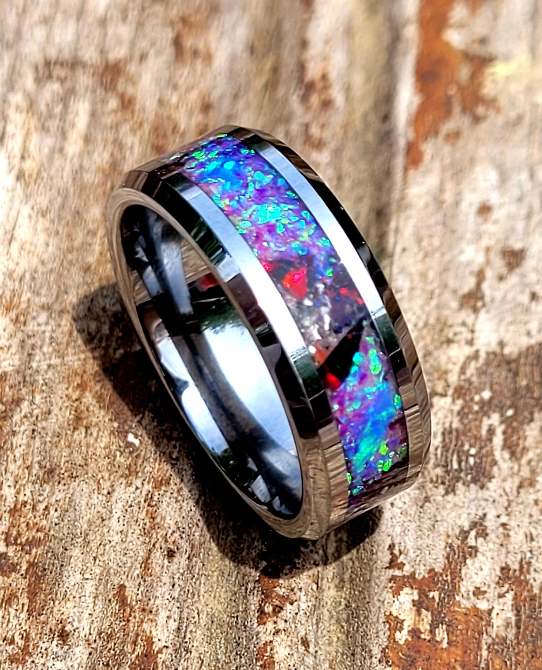 The Venus Memorial Ring by Cotton Street Art Company, handmade jewelry detail photo 7
