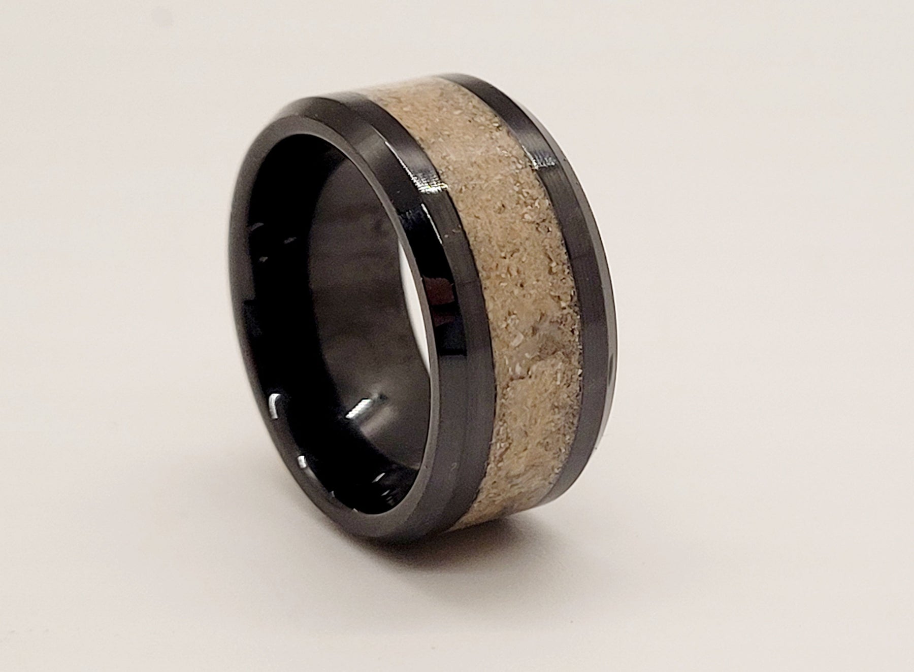 Ashes to Ashes, Dust to Dust by Cotton Street Art Company, handmade ring detail photo 7
