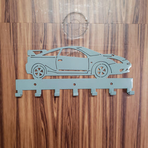 Toyota Celica Key Hanger – Steel Wall Mounted Key Rack – T230 Coupe Key Hook – 12"x6" Import Car Garage Decor