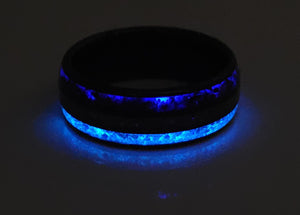 You, Me, And Forever Memorial Ring by Cotton Street Art Company, handmade jewelry detail photo 3
