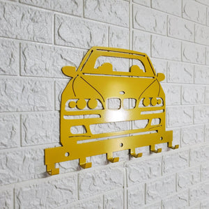 BMW E39 Key Hanger – 9x12 Inch Steel Wall Mounted Key Rack for Garage, Entryway, Man Cave, or BMW Gift detail view by Martin