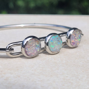 Cremation Ash Memorial Bracelet -Eternal Tides by Cotton Street Art Company, handmade jewelry main product photo