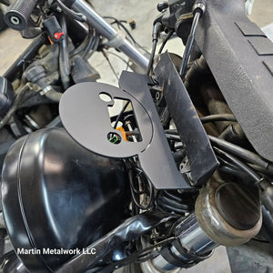 Speedometer Mount for BMW k100 K1100 detail view by Martin Metalwork LLC