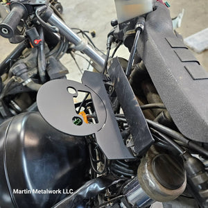Speedometer Mount for BMW k100 K1100 detail view by Martin Metalwork LLC