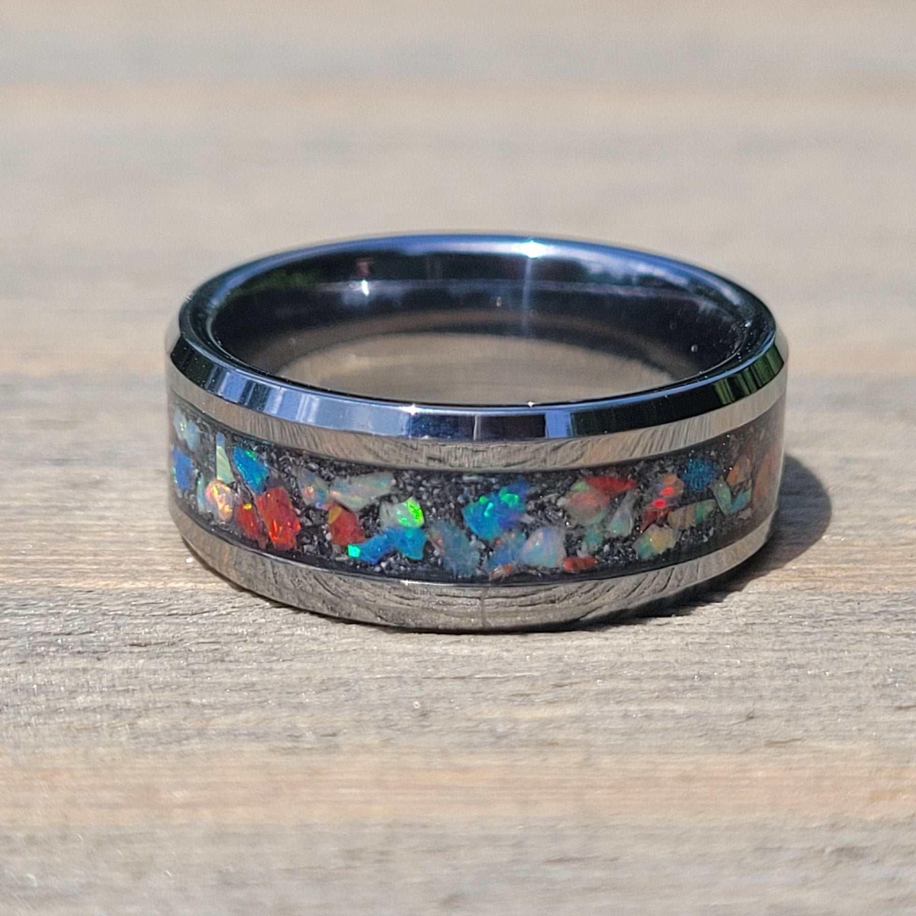 The American Memorial Ring by Cotton Street Art Company, handmade jewelry detail photo 6