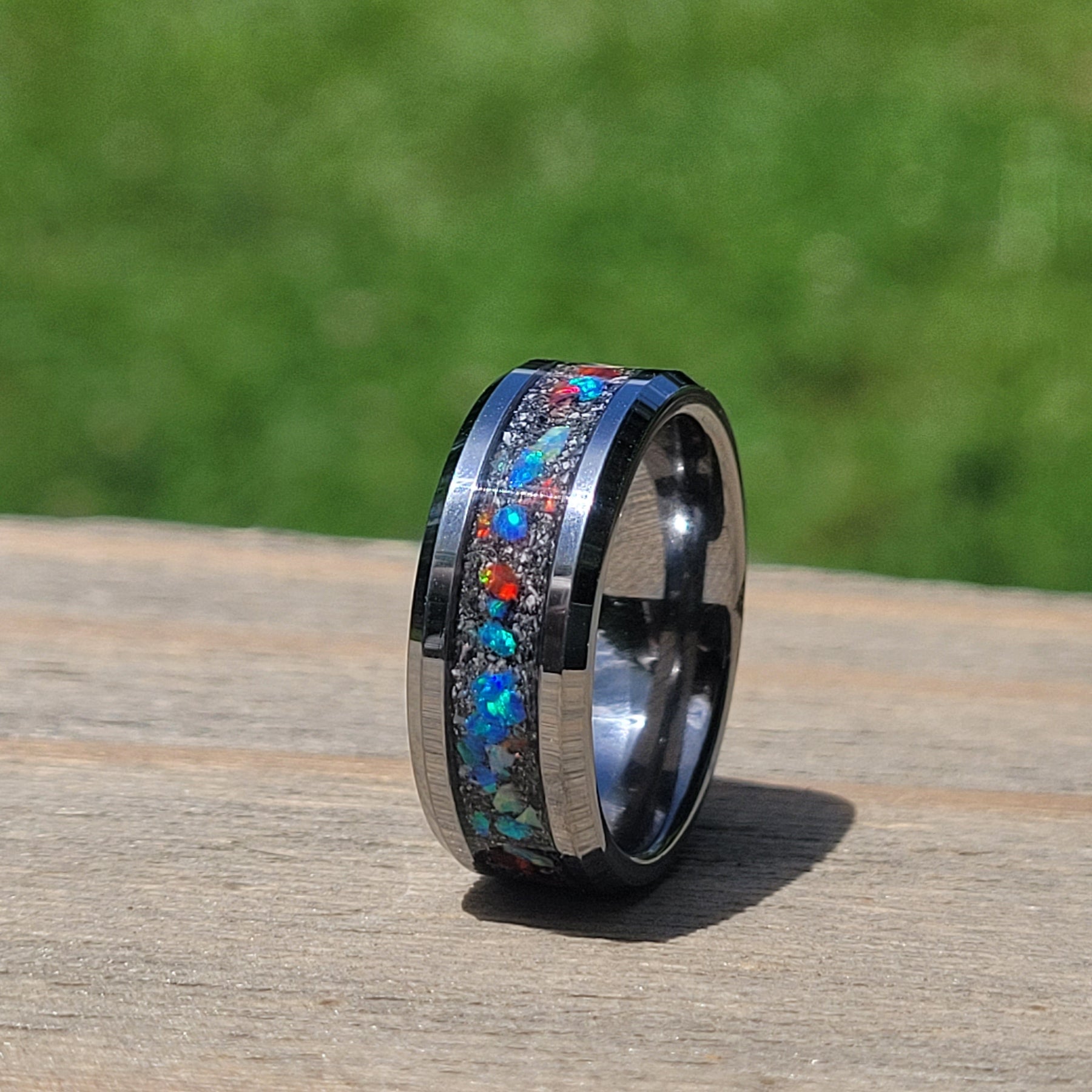 The American Memorial Ring by Cotton Street Art Company, handmade jewelry detail photo 5