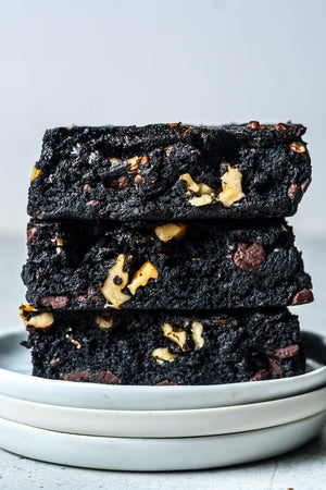 Walnut Protein Brownies by Sweet Addison's