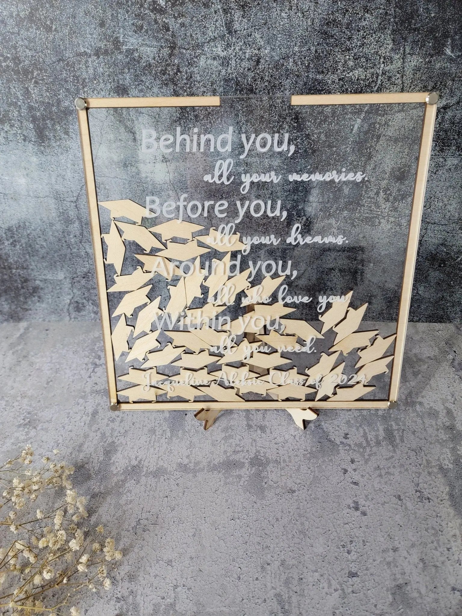 2026 Graduation Guest Book Alternative by EverLee Creations, paper gift detail photo 9