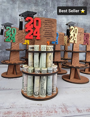 2026 Personalized Graduation Gift Money Holder by EverLee Creations, Southern home decor detail photo 11
