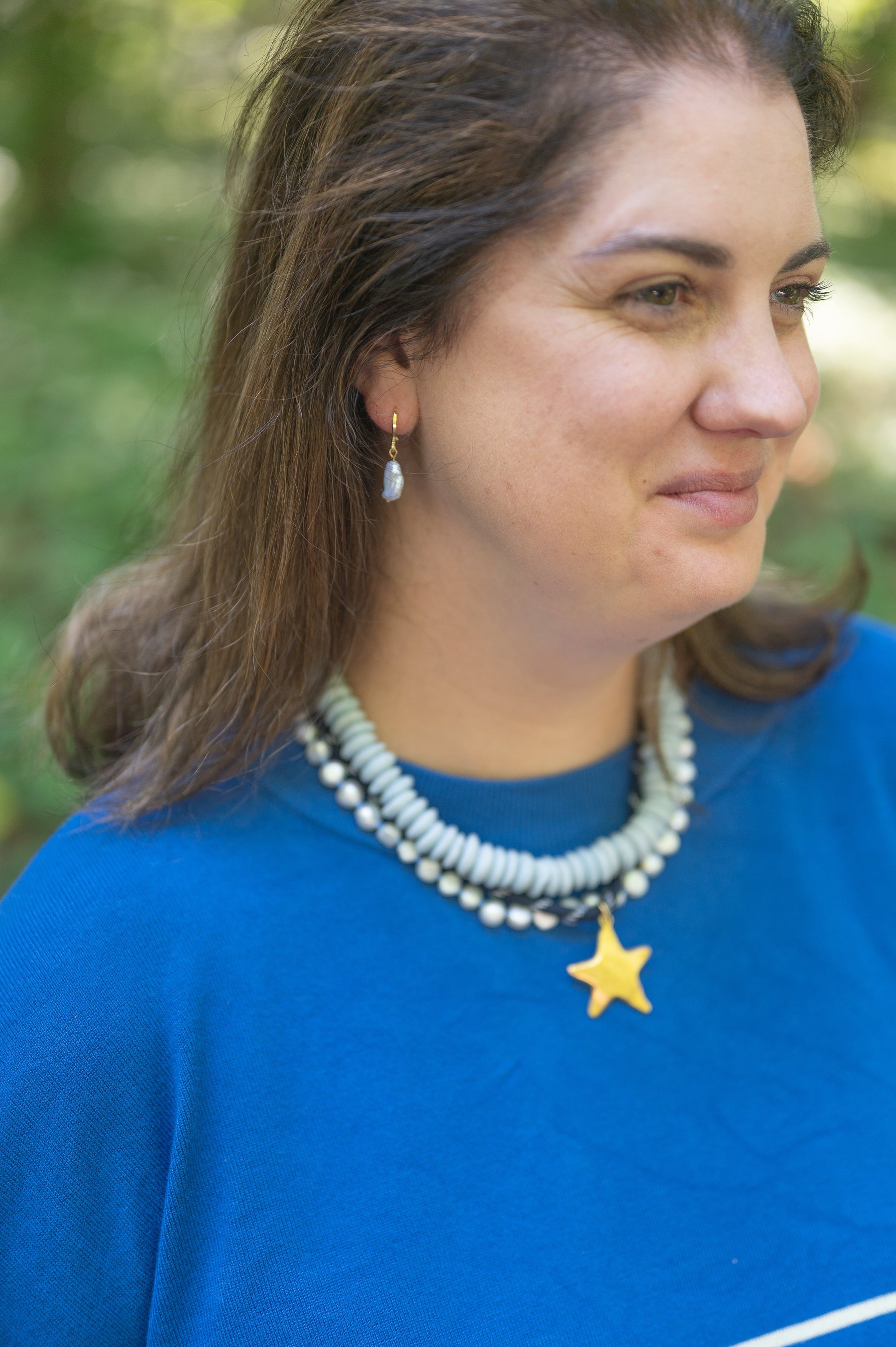 Paracord Charm Necklace detail view by London Crafted