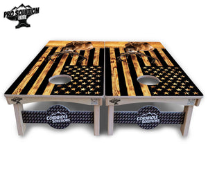 Colorful Deer & Fish Cornhole Boards - Pro Elite Series