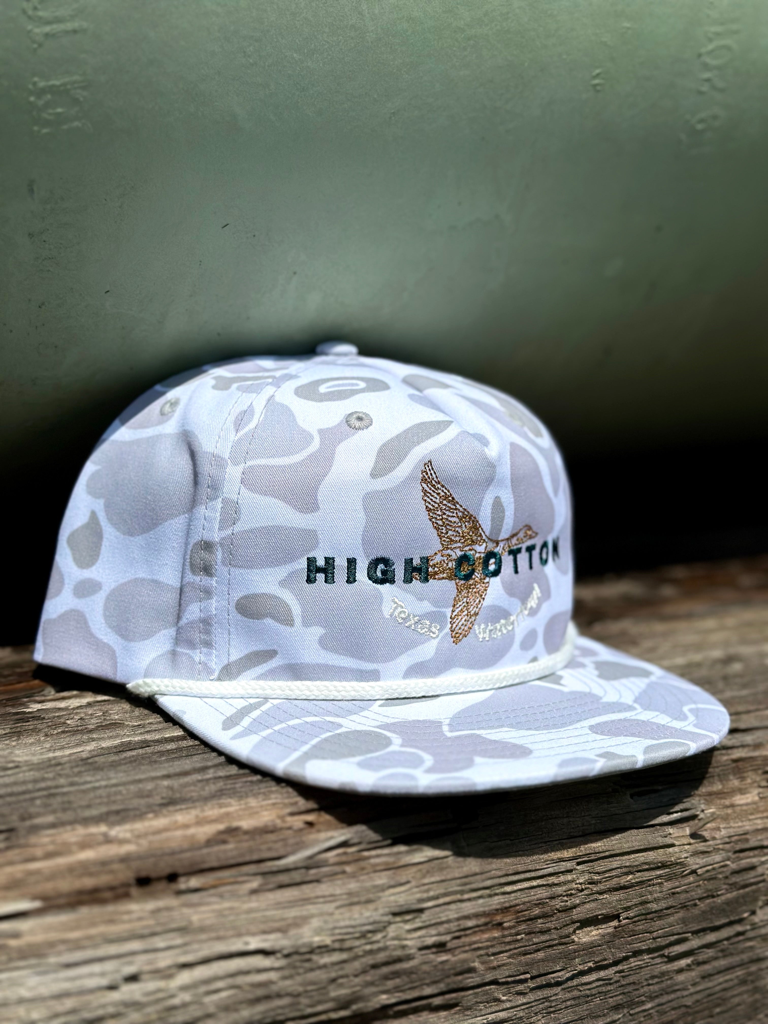Alternate view of Old School Duck Camo Hat by High Cotton Hat Co