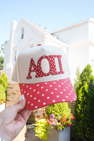 Sorority Trucker Hat by KenzKustomz — product view 36
