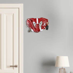 Alabama Crimson Tide Tusk Hook Rack alternate view 11