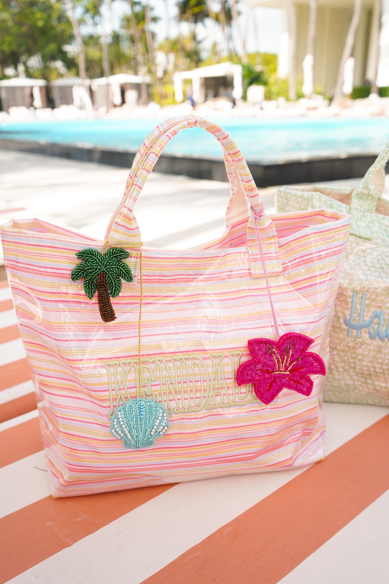 Cabana Clear Coat Tote by KenzKustomz — product view 1