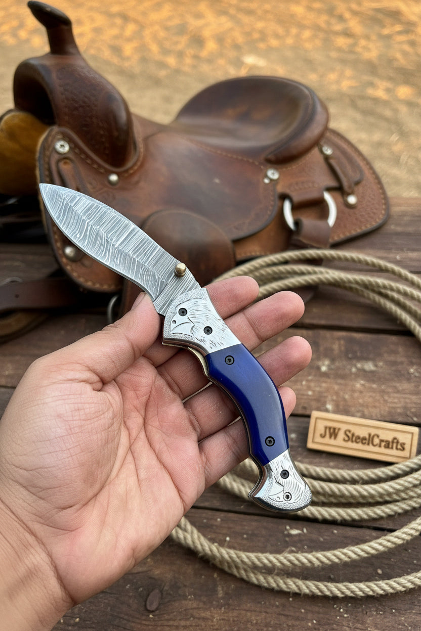 Silverline Ridge Curved Folder Knife product detail, view 2