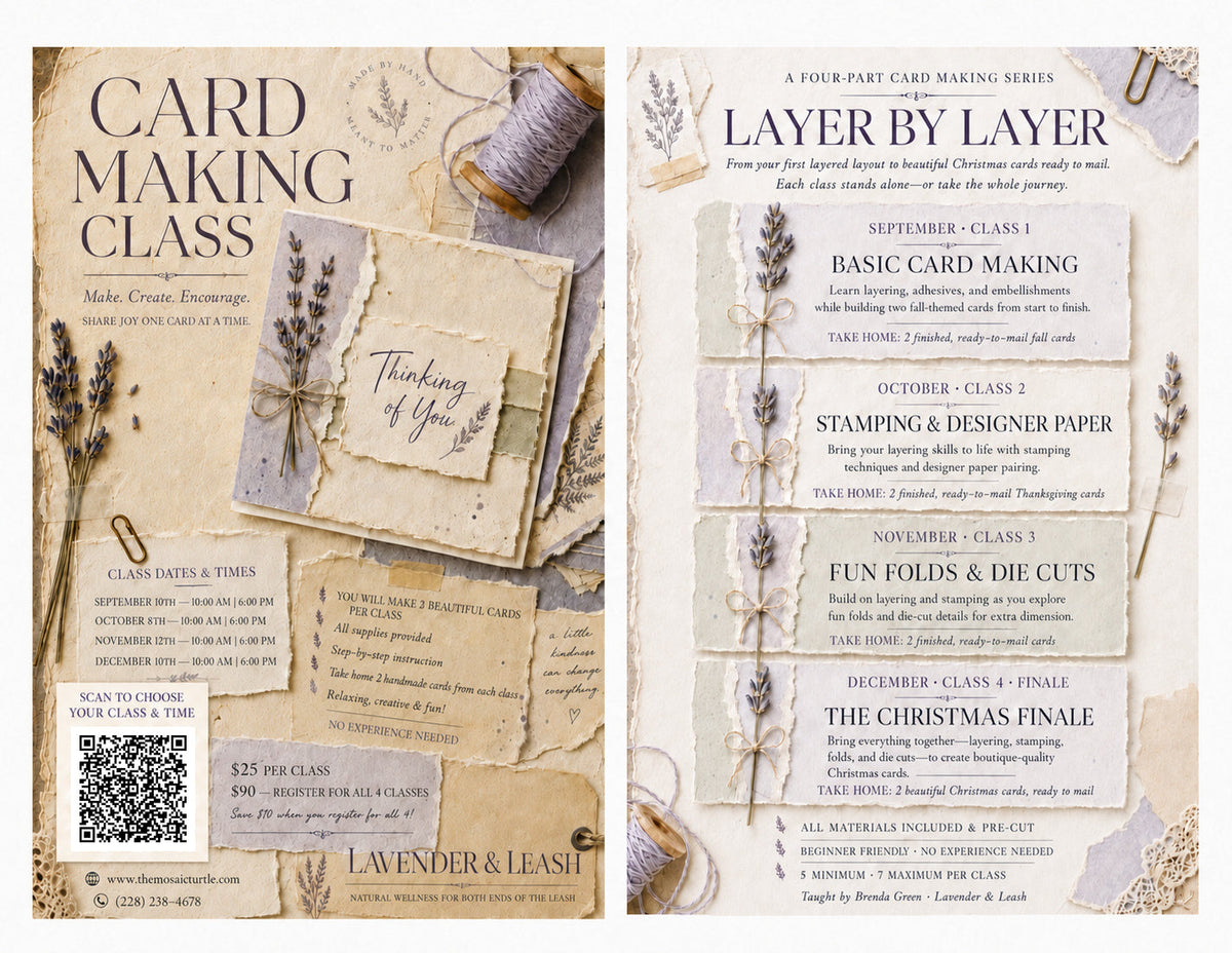 Card Making Class 4 - December 10 - 10:00AM
