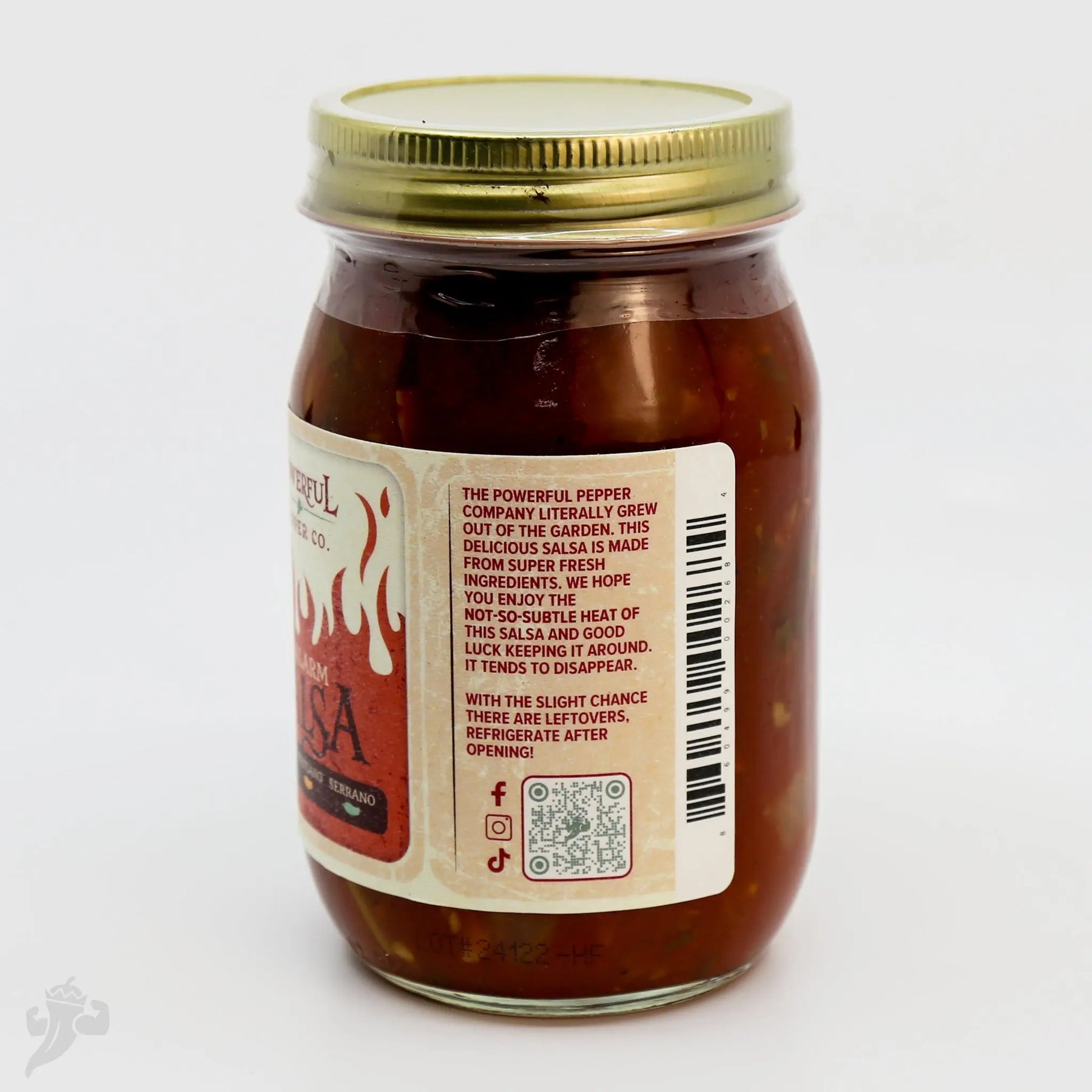 3 Alarm Salsa by Powerful Pepper Company, Southern food gift detail photo 2