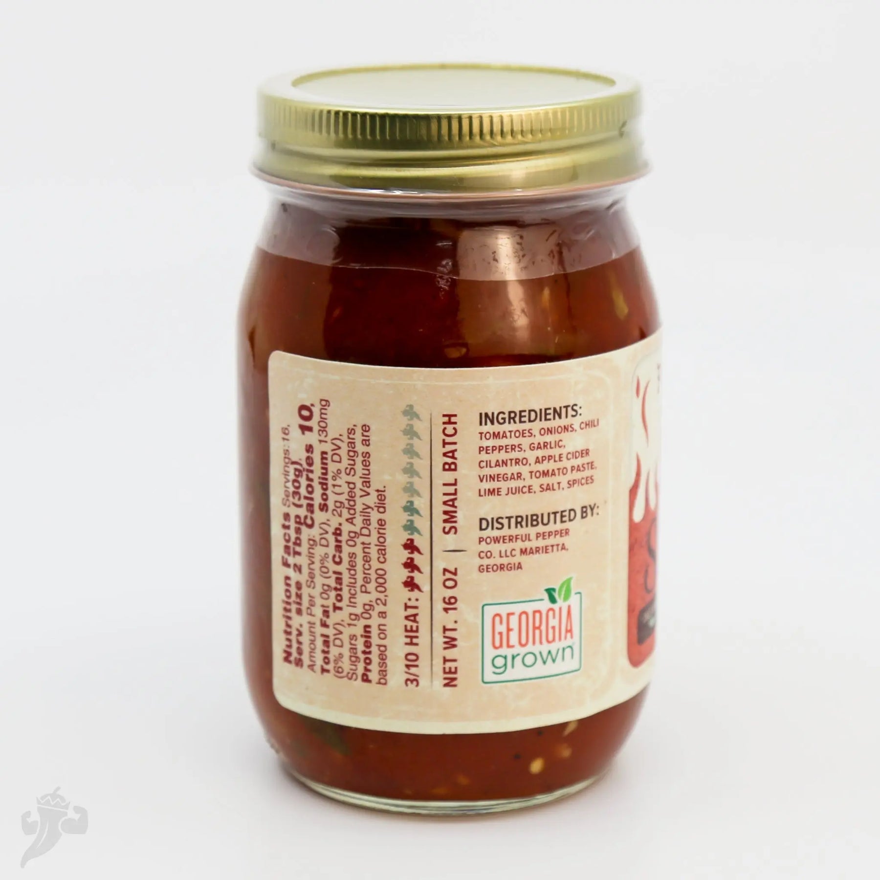 3 Alarm Salsa by Powerful Pepper Company, Southern food gift detail photo 3