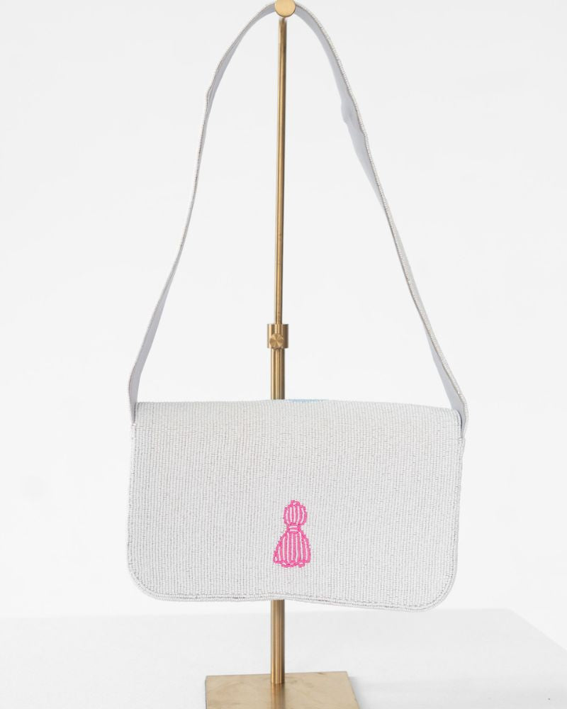 The Rainbow Row Handbag detail view by TheTinyTassel