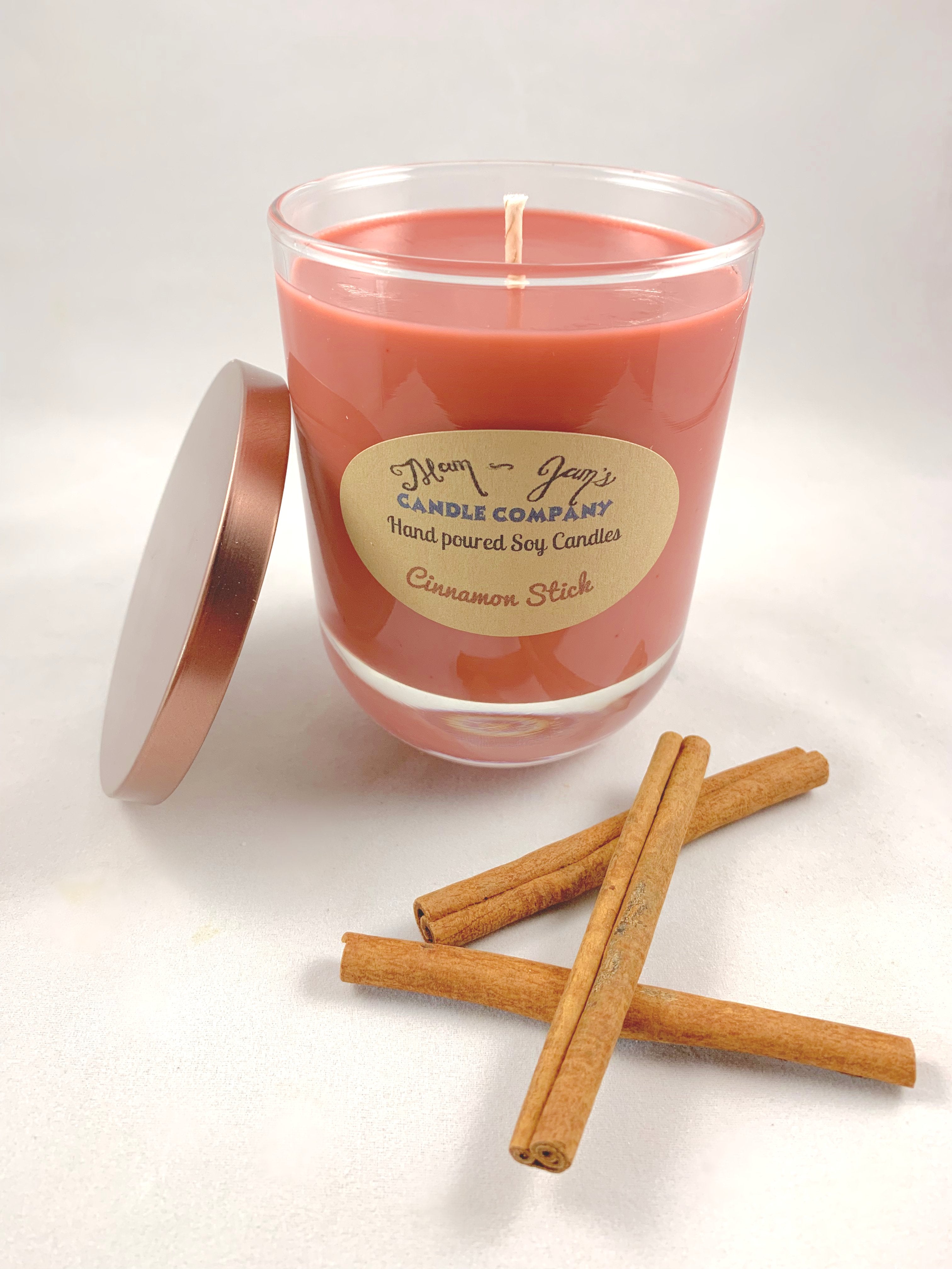 Cinnamon Stick soy candle and wax melts by Mam Jam’s Candle Company, detail image 2
