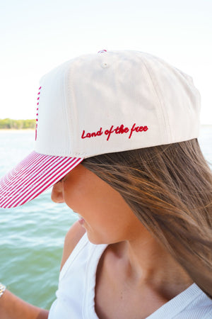 1776 American Flag Hat by KenzKustomz — product view 8