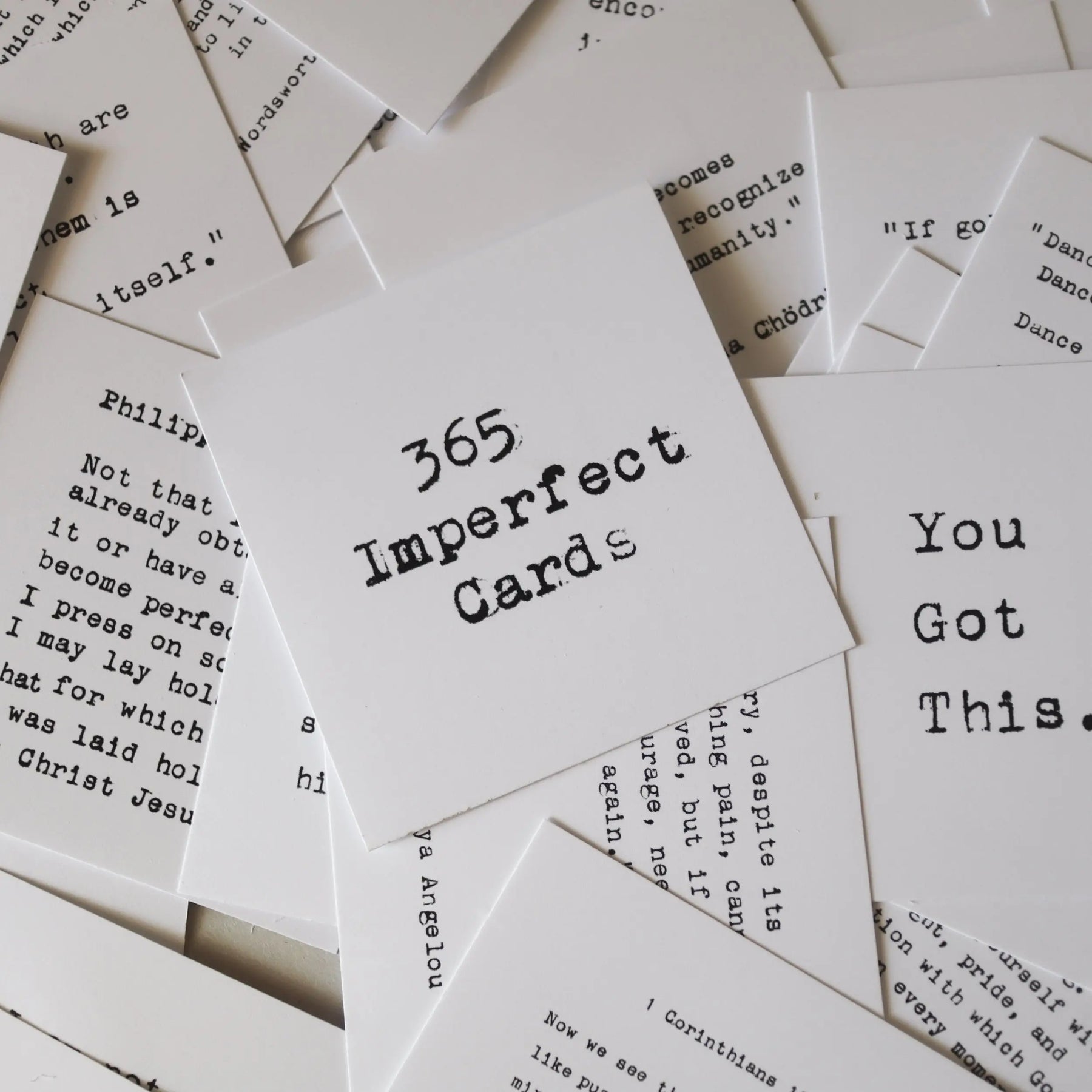365 Imperfect Cards by Dennehey Design Co., paper gift detail photo 4