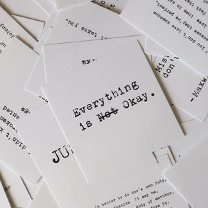 365 Imperfect Cards by Dennehey Design Co., paper gift detail photo 29