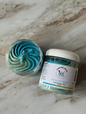 Foaming Sugar Scrub by Lustful Bath, LLC, Southern food gift detail photo 3