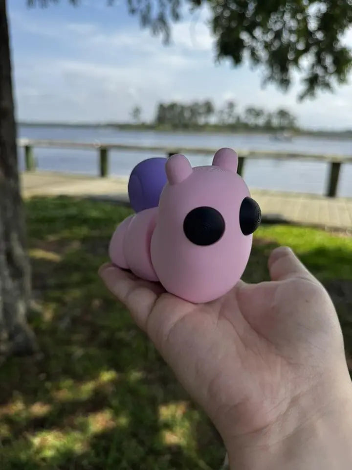 Snail 3D Printed Fidget Toy | Made-to-Order Sensory Toy by Mushroom Lady Co, paper gift main product photo