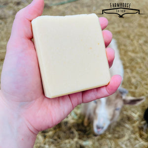 Farmhouse Lather Nakey unscented goat milk soap image 1