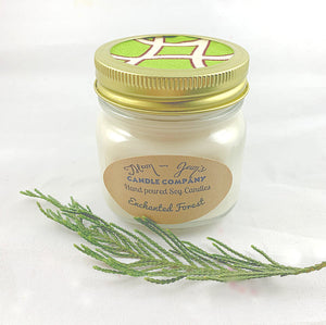 Enchanted Forest soy candle and wax melts by Mam Jam’s Candle Company