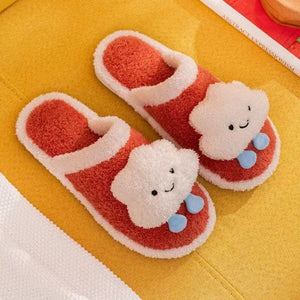 Adorable Happy Cloud Slippers by The Mississippi Mermaid Mercantile - view 24