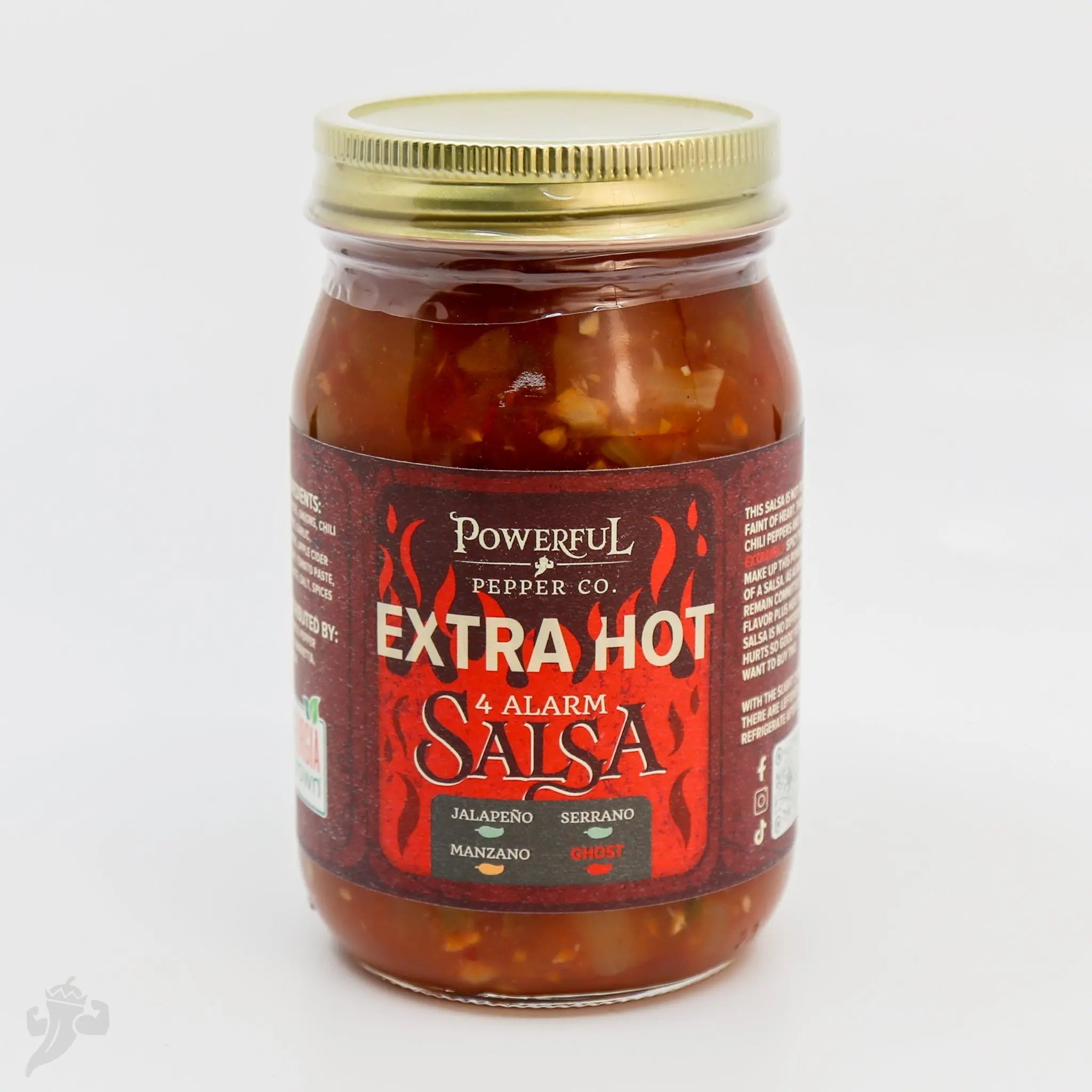 4 Alarm Salsa by Powerful Pepper Company, Southern food gift main product photo