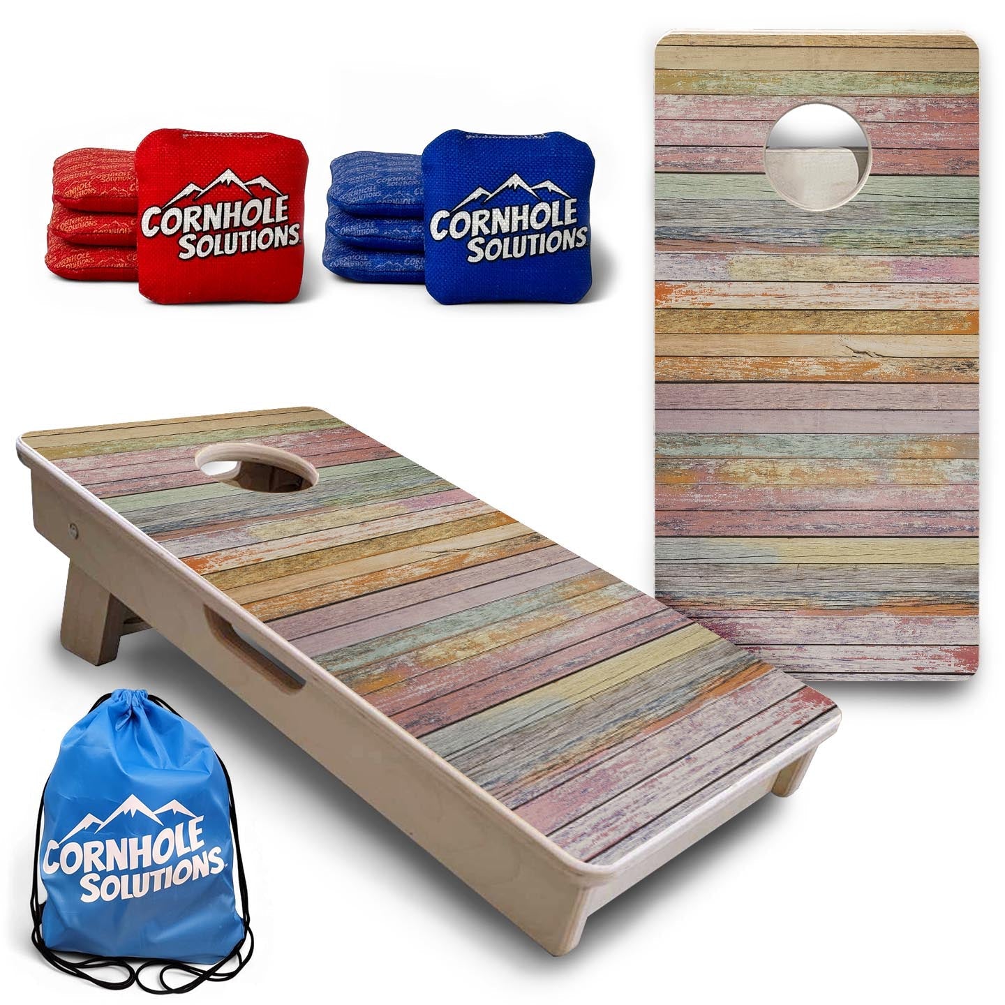 Reclaimed Color - Mini or Vacation Size Cornhole Boards by Cornhole Solutions, custom cornhole board main product photo