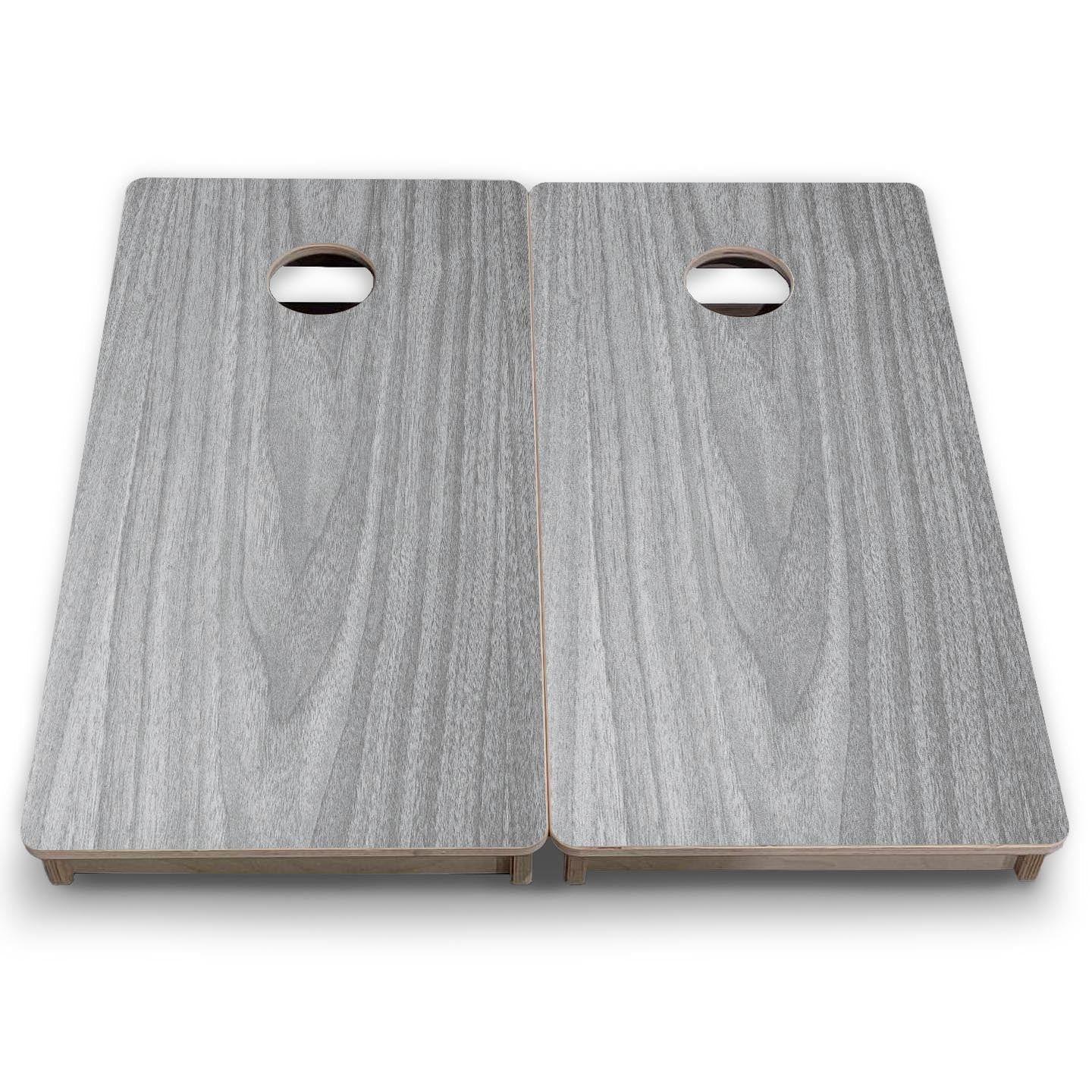 Light Grey Wood - Mini or Vacation Size Cornhole Boards by Cornhole Solutions, custom cornhole board detail photo 7