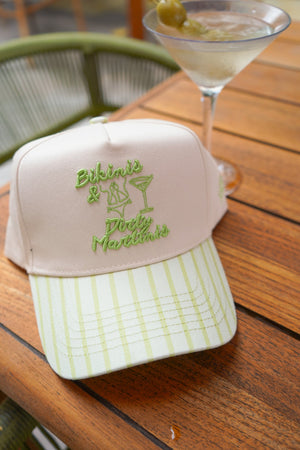Bikinis & Dirty Martinis - Trucker Hat detail view by KenzKustomz