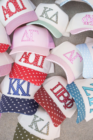 Sorority Trucker Hat by KenzKustomz — product view 5