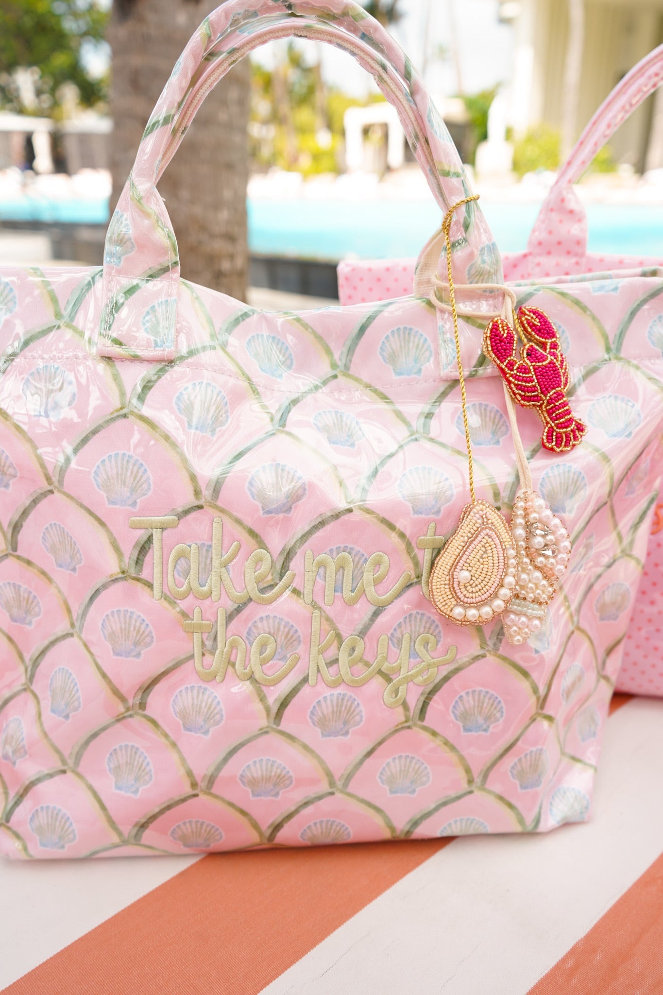 Cabana Clear Coat Tote by KenzKustomz — product view 77
