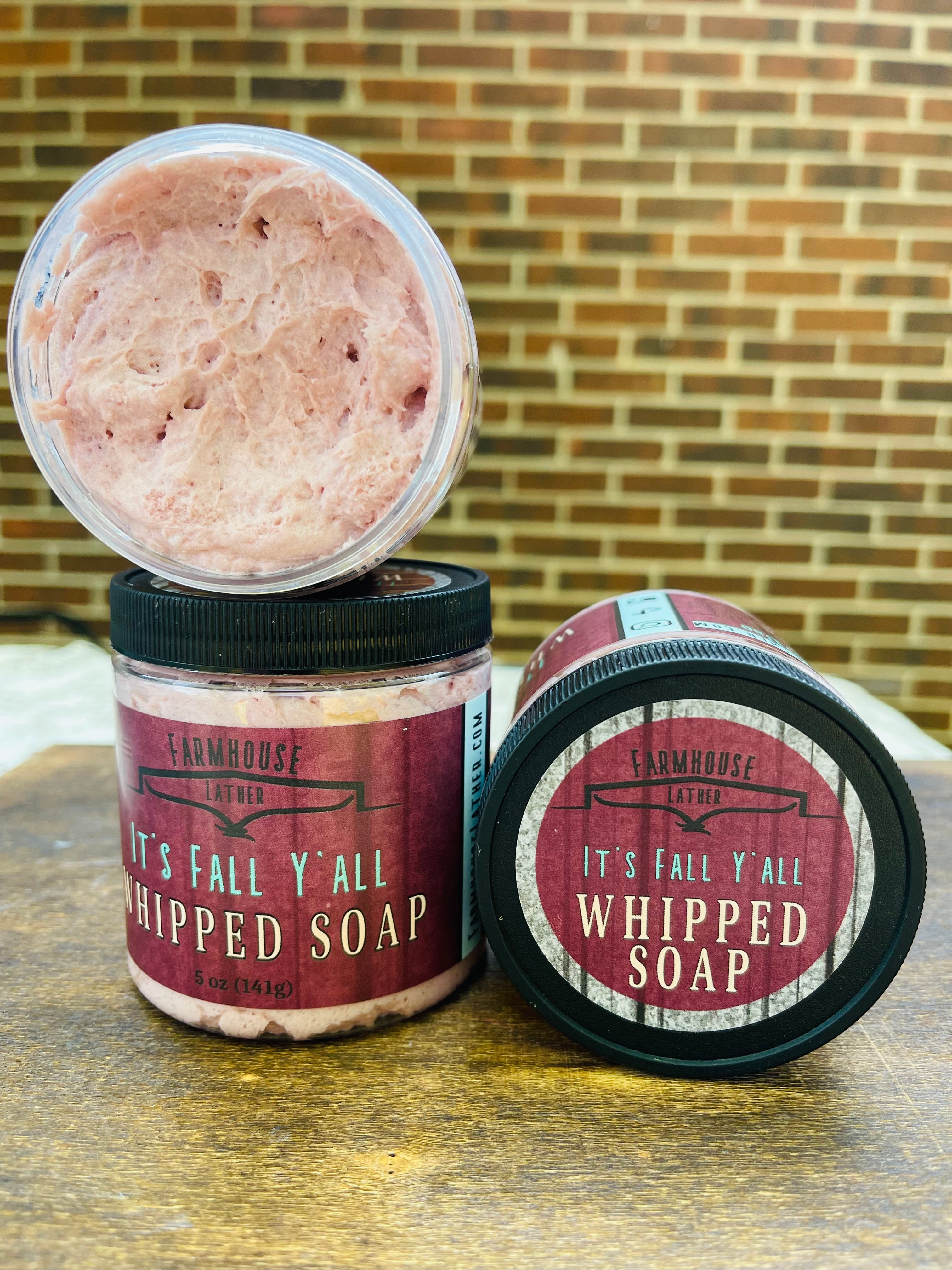 Farmhouse Lather Its Fall Yall whipped body wash image 1