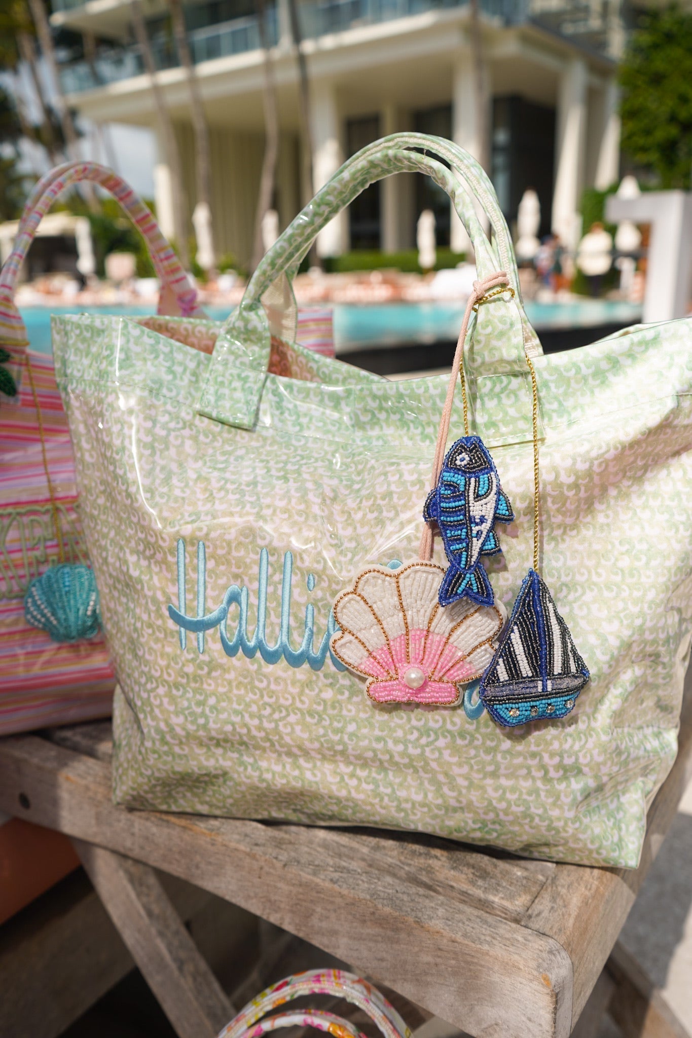 Cabana Clear Coat Tote by KenzKustomz — product view 23
