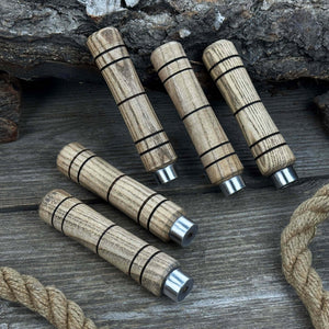 5-Piece Ash Wood Handle Set detail view by Sharky Forged Steel Tools
