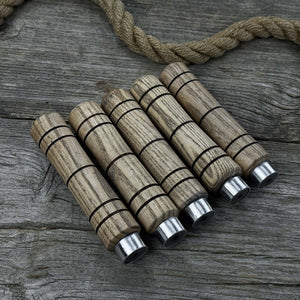 5-Piece Ash Wood Handle Set detail view by Sharky Forged Steel Tools