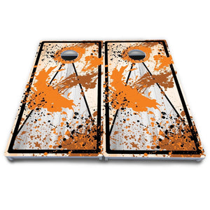 Paint Splatter Cornhole Boards - All Weather Series