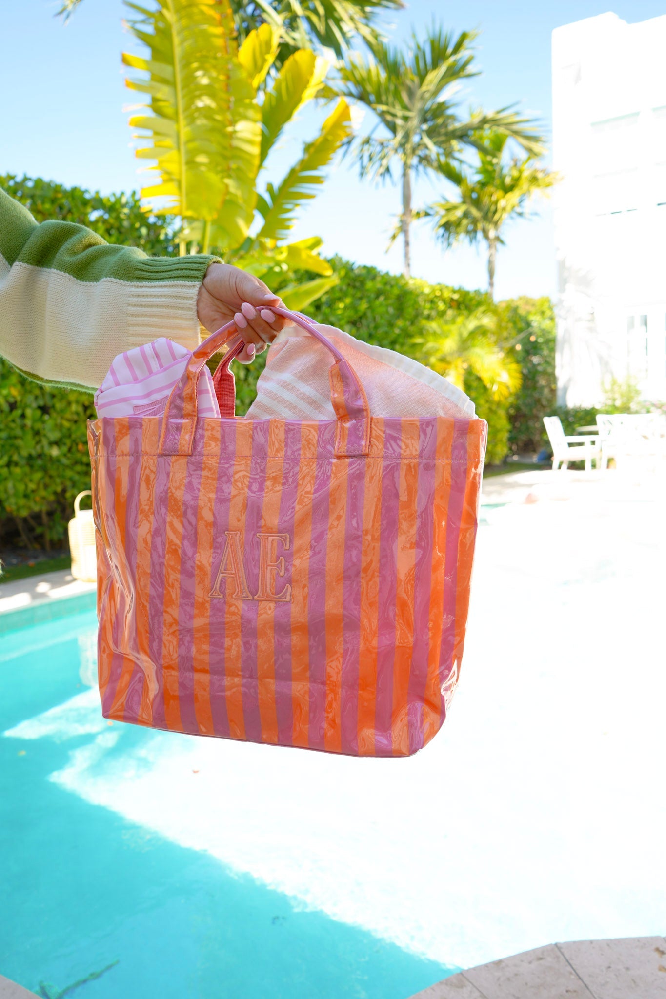Cabana Clear Coat Tote by KenzKustomz — product view 45