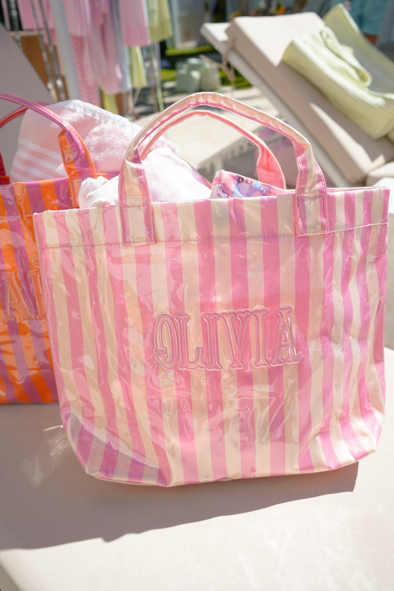 Cabana Clear Coat Tote by KenzKustomz — product view 40