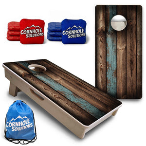 Accent Plank - Mini or Vacation Size Cornhole Boards by Cornhole Solutions, custom cornhole board main product photo