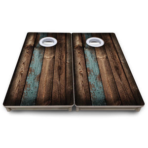 Accent Plank - Mini or Vacation Size Cornhole Boards by Cornhole Solutions, custom cornhole board detail photo 8